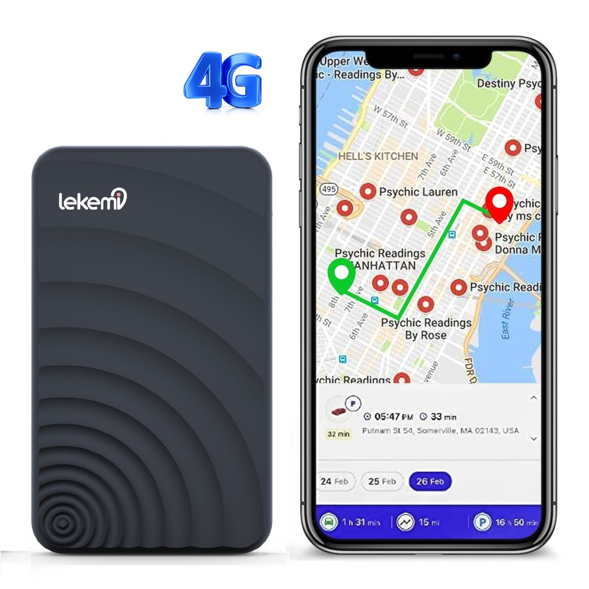 TKMARS 40000mAh 4G GPS Tracker per Auto senza abbonamento App gratuita Antifurti con Allarme Geo-fence Acqua resistente TKMARS 40000mAh 4G GPS Tracker per Auto senza abbonamento App gratuita Antifurti con Allarme Geo-fence Acqua resistente